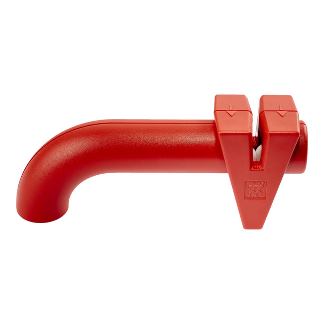 ZWILLING TWINSHARP Knife sharpener red