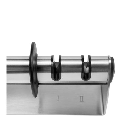 ZWILLING Two Stage Stainless Steel Sharpener Knife sharpener silver