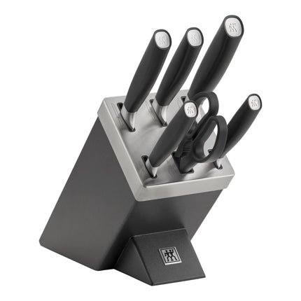 ZWILLING All * Star 7 Piece, Knife block set, silver, anthracite