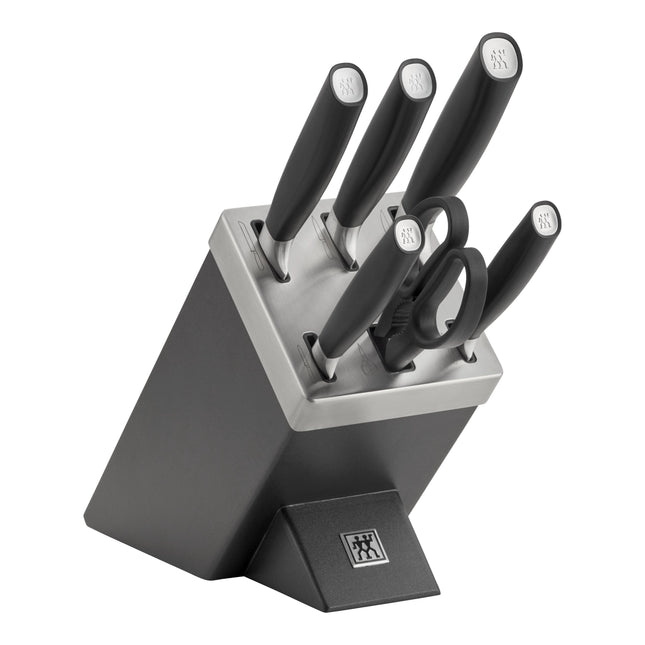 ZWILLING All * Star 7 Piece, Knife block set, silver, anthracite