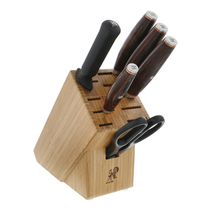 MIYABI ARTISAN 6000MCT 7 Piece, Knife block set, nature