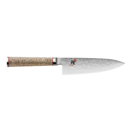 MIYABI BIRCHWOOD 5000MCD 6.5-inch, Gyutoh, brown