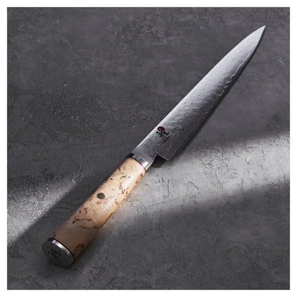 MIYABI BIRCHWOOD 5000MCD 9-inch, Sujihiki, brown