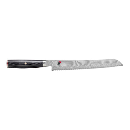 MIYABI KAIZEN II 5000FCD 9.5-inch, Bread knife, black