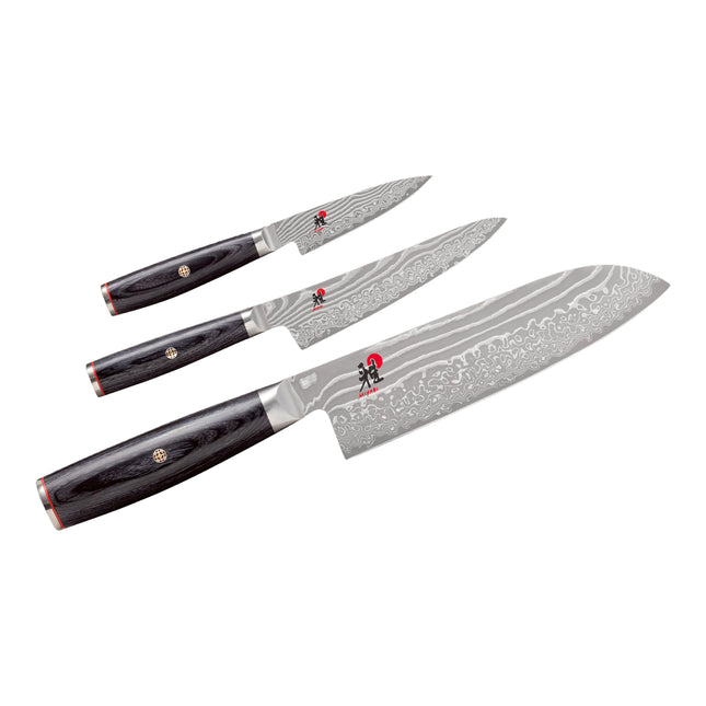 MIYABI KAIZEN II 5000FCD 3 Piece, Knife set