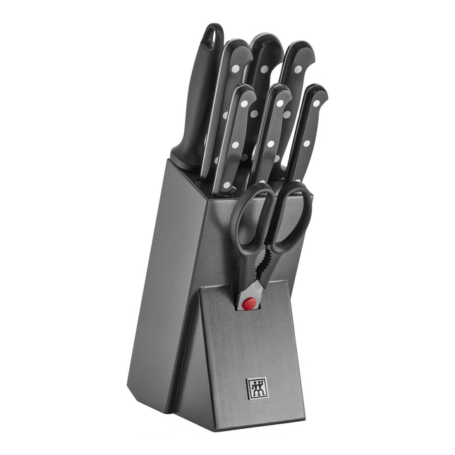 ZWILLING TWIN Chef 2 9 Piece, Knife block set, anthracite