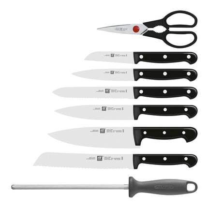 ZWILLING TWIN Chef 2 9 Piece, Knife block set, anthracite