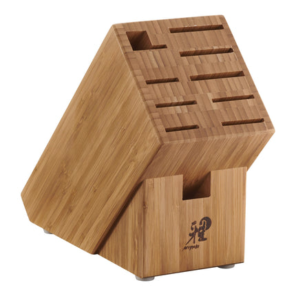 MIYABI 8, Knife block empty, Bamboo