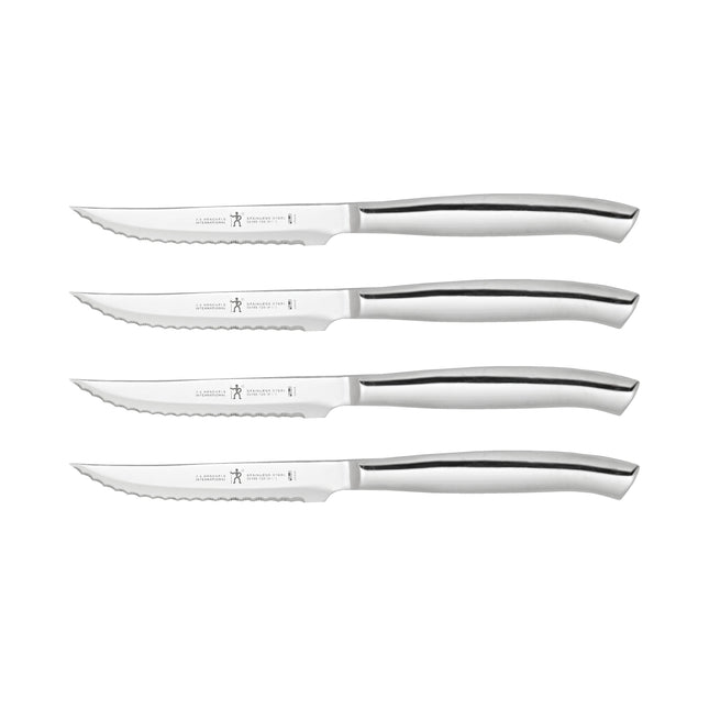 4 Piece, Steak set, silver