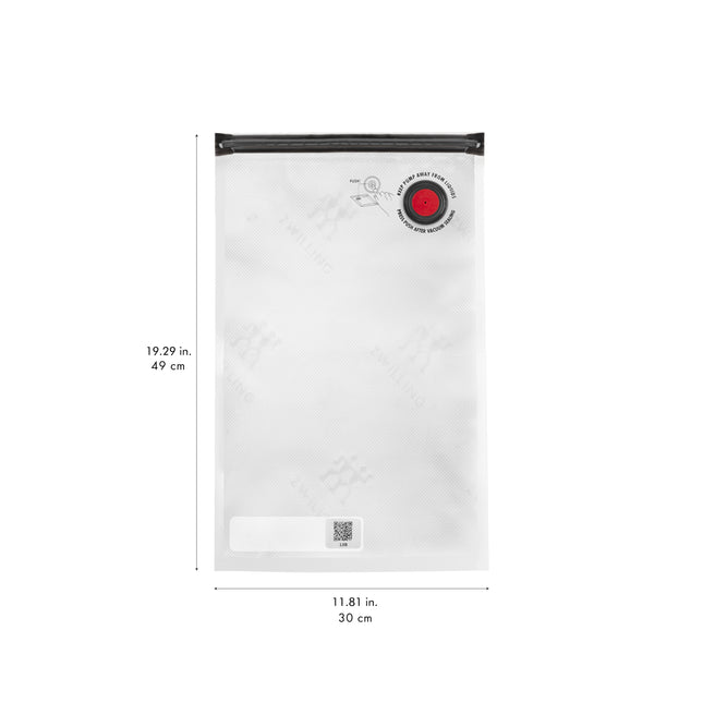 ZWILLING Fresh & Save L / 3 Piece Vacuum Bag Set Large,