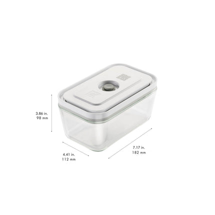 ZWILLING Fresh & Save S/M/L / 3 Piece Vacuum box set, glass, grey