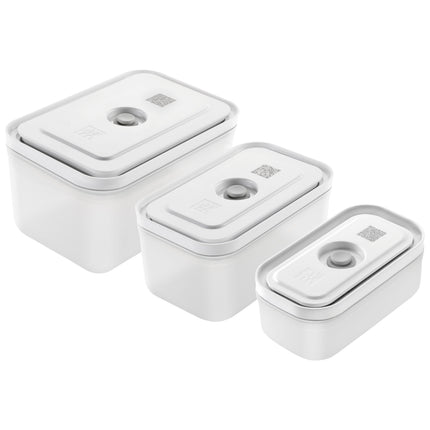 ZWILLING Fresh & Save S/M/L / 3 Piece Vacuum box set, plastic, semitransparent-grey