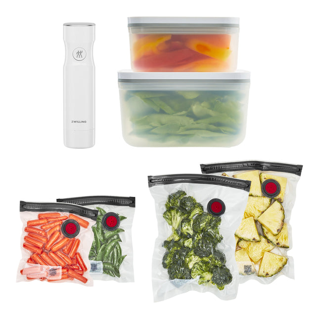 ZWILLING Fresh & Save plastic / M/L Vacuum starter set, 7 Piece