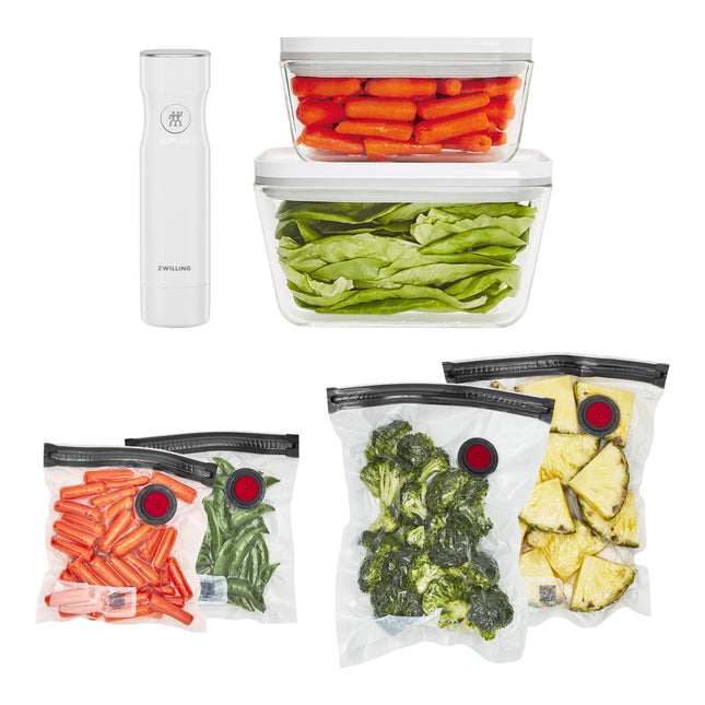 ZWILLING Fresh & Save glass / M/L Vacuum starter set, 7 Piece