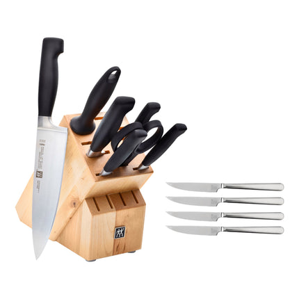 ZWILLING **** Four Star 8 Piece, Knife block set, nature