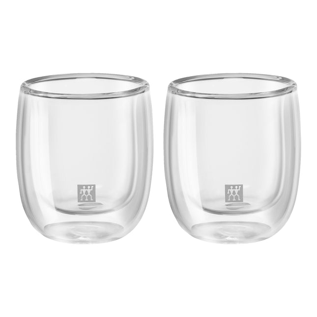 ZWILLING Sorrento 2 Piece, Espresso glass set, transparent