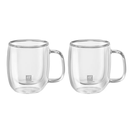 ZWILLING Sorrento Plus 2 Piece, Espresso glass set, transparent