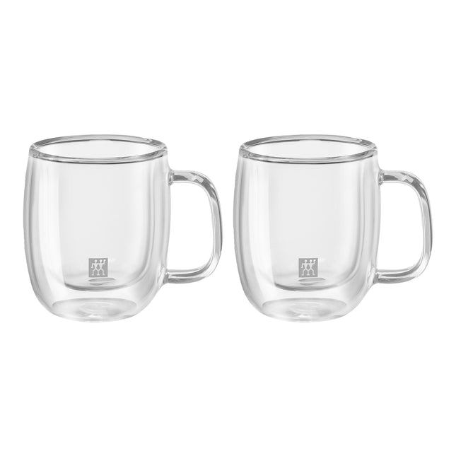 ZWILLING Sorrento Plus 2 Piece, Espresso glass set, transparent