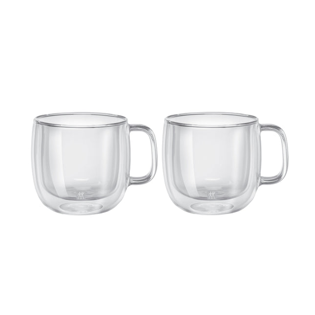 ZWILLING Sorrento Plus 2 Piece, Cappuccino set, transparent