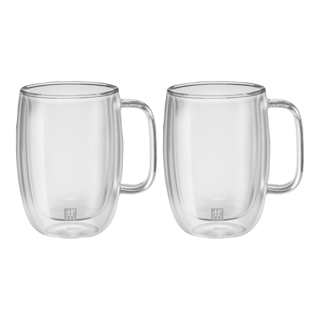 ZWILLING Sorrento Plus 2 Piece, Latte glass set, transparent