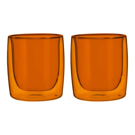 ZWILLING Sorrento Bar 2 Piece, Whisky glass set, amber