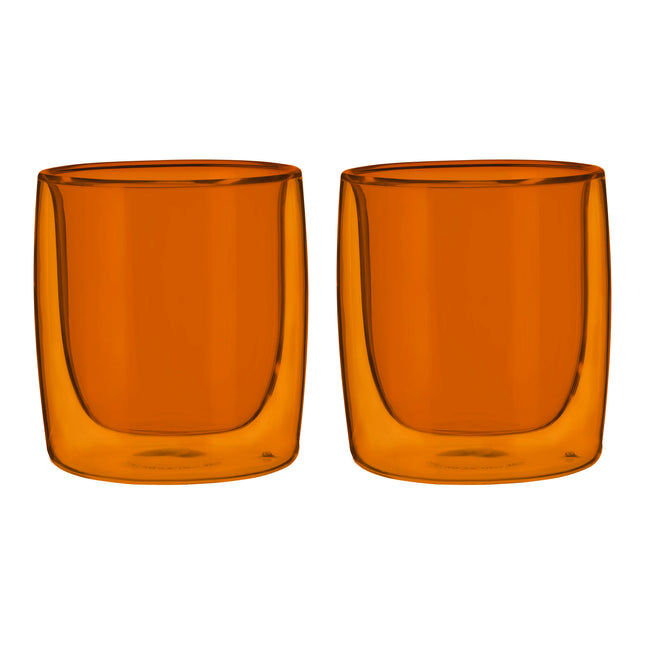 ZWILLING Sorrento Bar 2 Piece, Whisky glass set, amber