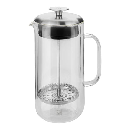 ZWILLING Sorrento Plus Double-Wall French Press, transparent
