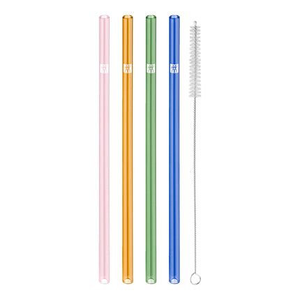 ZWILLING Sorrento Glass Straws