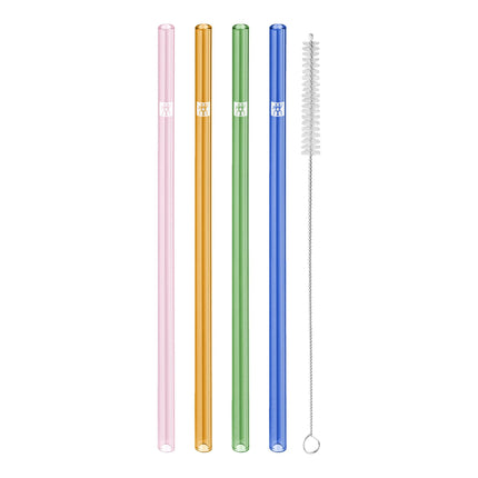 ZWILLING Sorrento Glass Straws