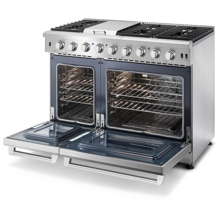 Vesta Alberta 48" | Silver | Full Gas Range