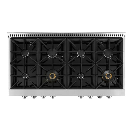 Vesta Quebec 48" Gas Rangetop | Silver