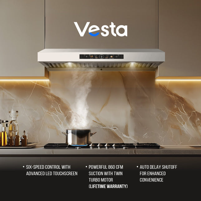 Vesta Albany 30" | Silver | Dual-Motor Power