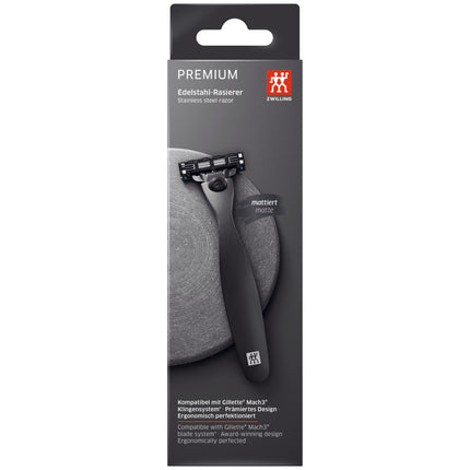 ZWILLING PREMIUM Facial razors, stainless steel | black
