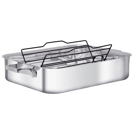 ZWILLING TruClad 9.75 l 18/10 Stainless Steel rectangular Oven dish, silver