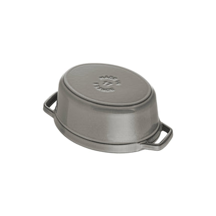 Staub La Cocotte 1 l cast iron oval Cocotte Pig lid