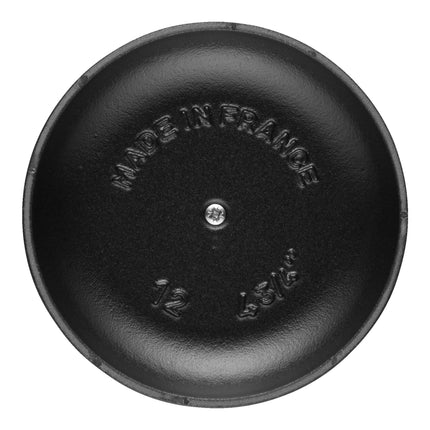 Staub Specialities 500 ml cast iron round La coquette, black