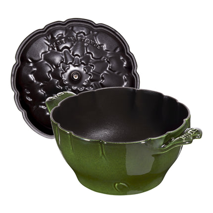 Staub La Cocotte 3 l cast iron artichoke Cocotte, basil-green