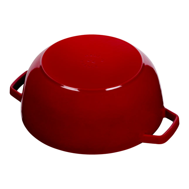 Staub La Cocotte 3.6 l cast iron round Winter Essential French Oven, cherry - Visual Imperfections