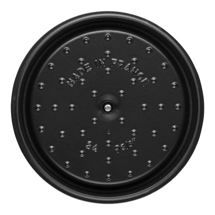 Staub La Cocotte 4.75 l cast iron round Cocotte deep, sage - Visual Imperfections