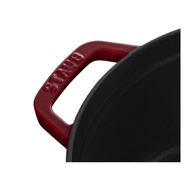Staub La Cocotte 5.25 l cast iron round Cocotte, Bordeaux - Visual Imperfections