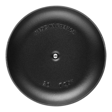 Staub Specialities 2.5 l cast iron round La coquette, black