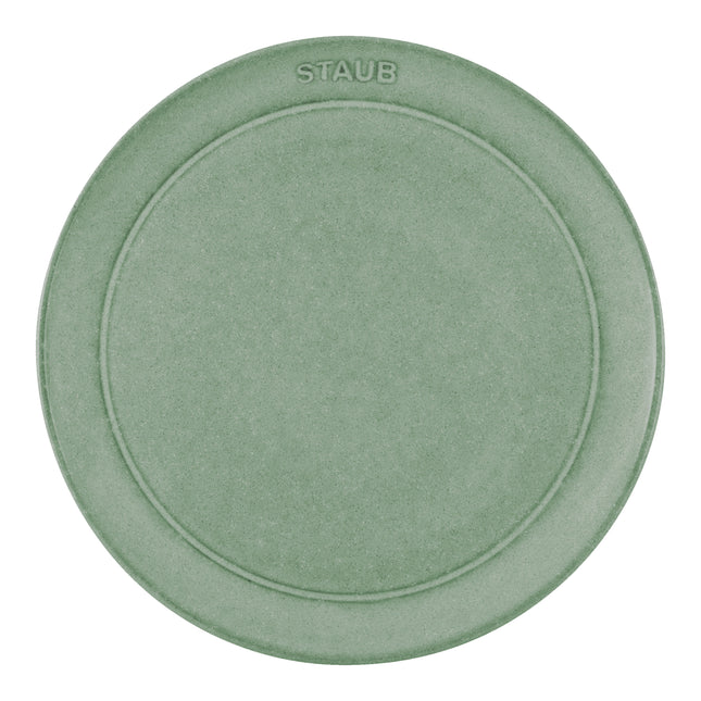 Staub Dining Line 20 cm ceramic round Plate flat
