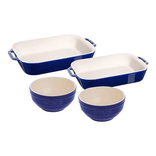 Staub Ceramique 4 Piece Bakeware set