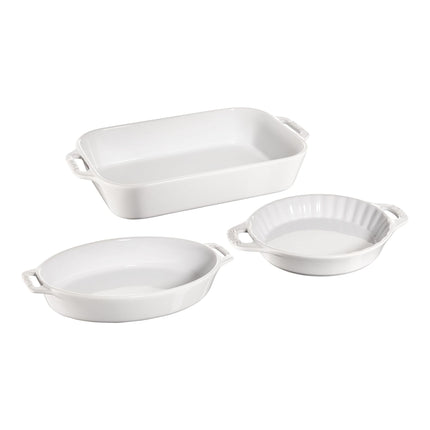 Staub Ceramique Mixed Baking Dish Set – 3 Piece