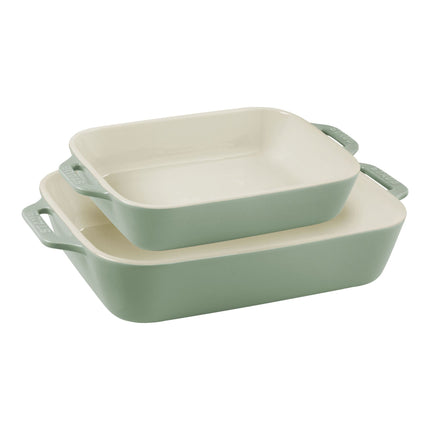 Staub Ceramique Rectangular Baking Dish Set 2 Piece