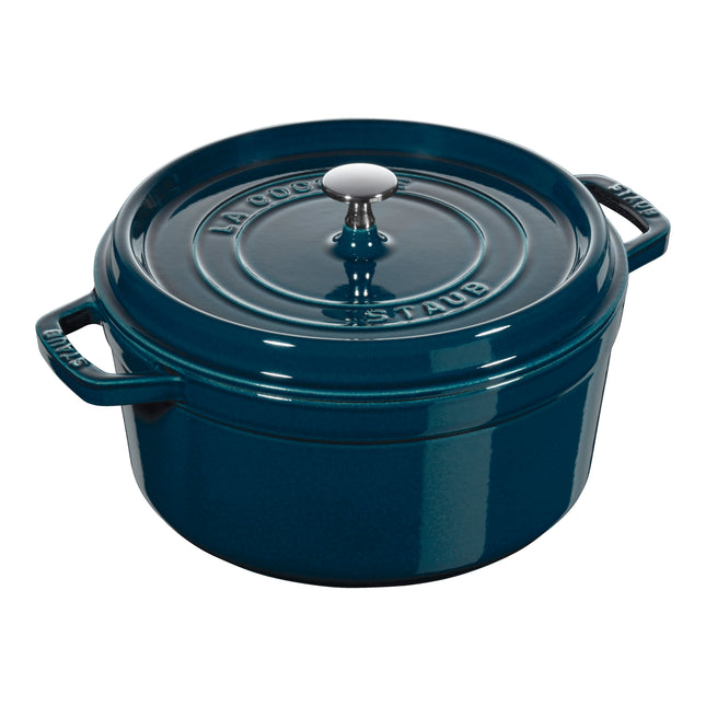 Staub La Cocotte 5.25 l cast iron round Cocotte, la-mer - Visual Imperfections