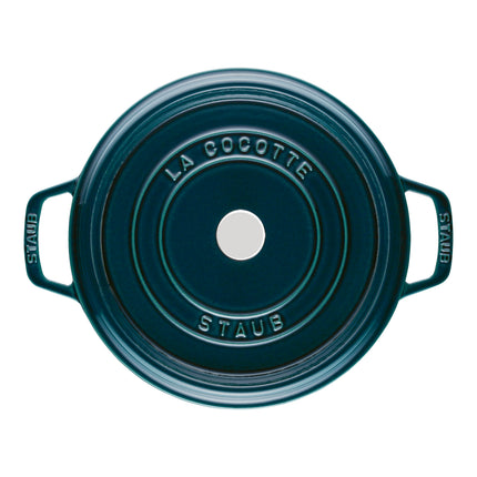 Staub La Cocotte 5.25 l cast iron round Cocotte, la-mer - Visual Imperfections