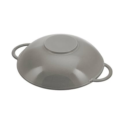 Staub Specialities 37 cm / 14.5 inch cast iron Wok with glass lid
