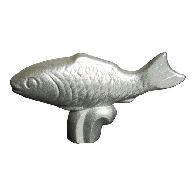 Staub stainless steel fish Knob