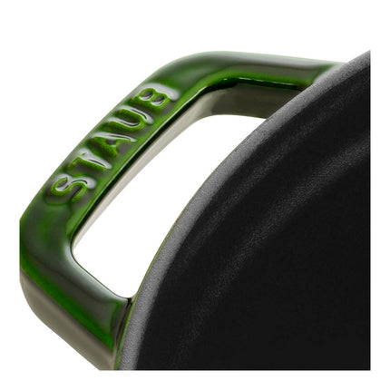 Staub La Cocotte 2.5 l cast iron round Cocotte, basil-green - Visual Imperfections
